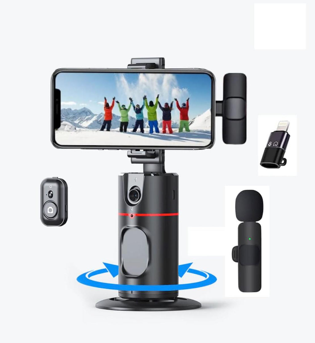 Selfieshow p02 gimbal 360 rotation